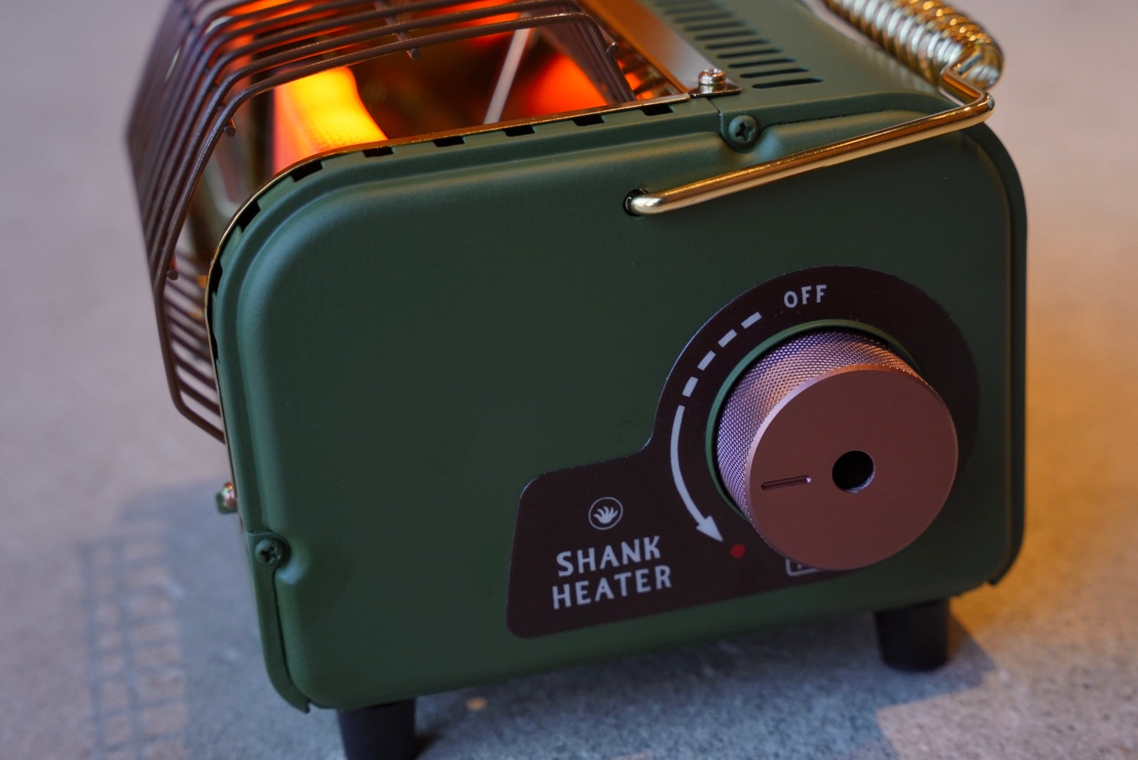 SHANK HEATER OLIVE DRAB 24'MODEL