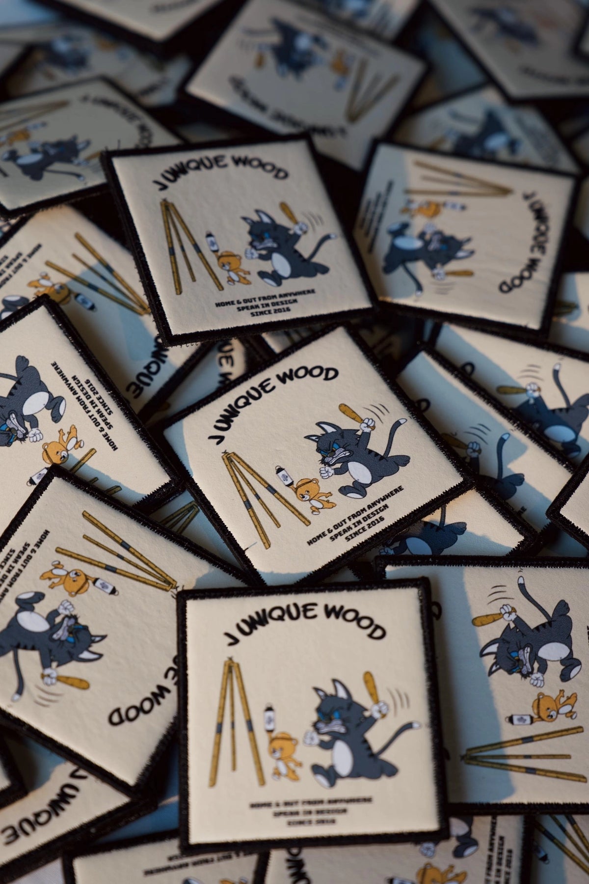 J unique wood  Patch