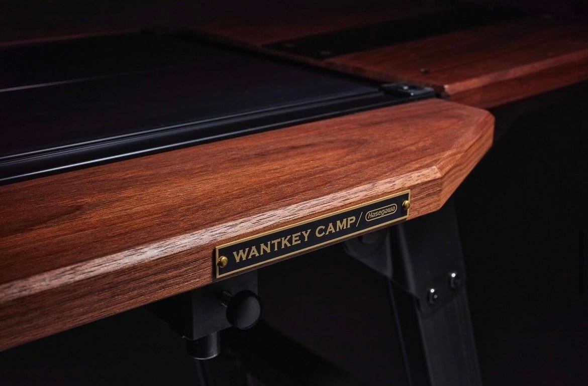 WANTKEY CAMP × HASEGAWA _ アルミグリルテーブル拡張テーブルset