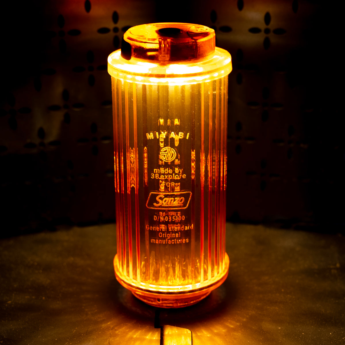 【サンゾー工務店×38explore】38灯 The Force Amber 38灯 The Force Amber サンゾー工務店 MIYABI 38灯 | TAKIBIYA