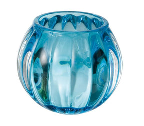 キャンドルグラス「スクワッシュ」(ブルー)