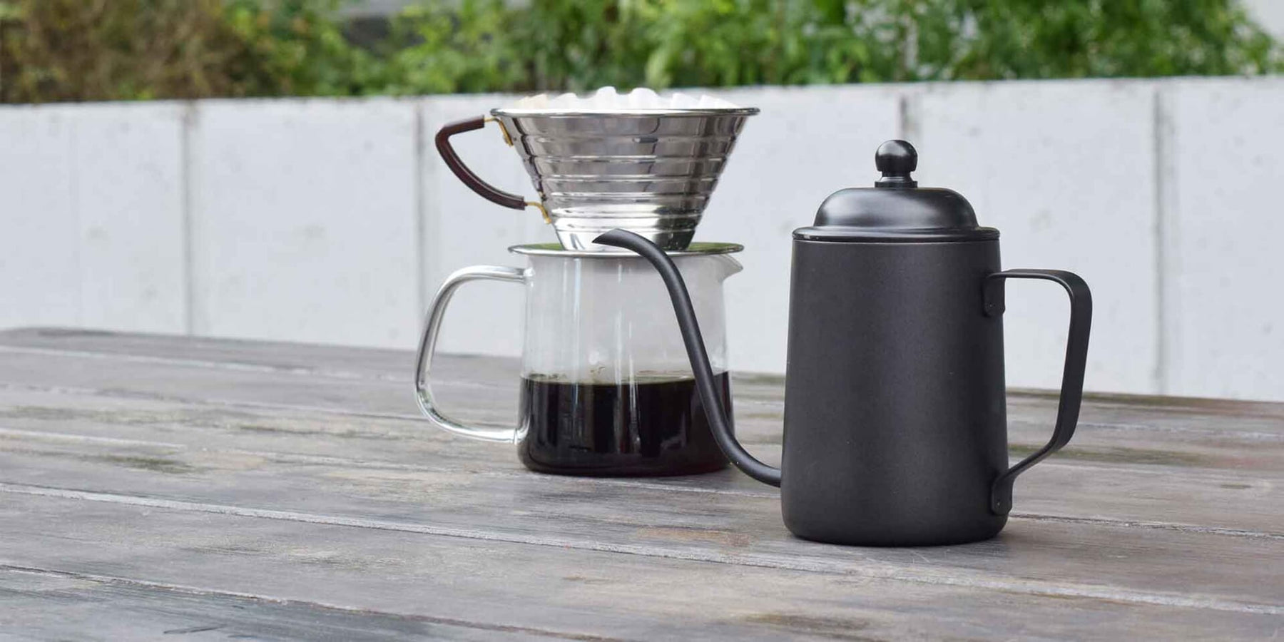 Mini drip pot 450ml black