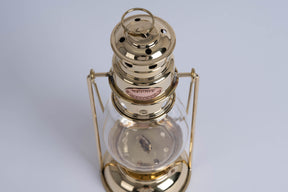 Oil Lantern Patio Mini Hurricane (Brass)