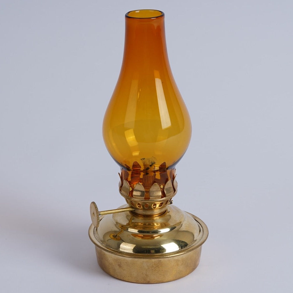  Vermont Lanterns Brass Mini Small Oil Lamp 6.5 (Brass