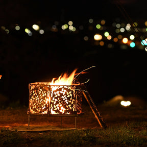 組立式焚火台「ken-shuri」(ケンシュリ)/【ステンレス】 組立式焚火台「ken-shuri」(ケンシュリ)/【ステンレス】